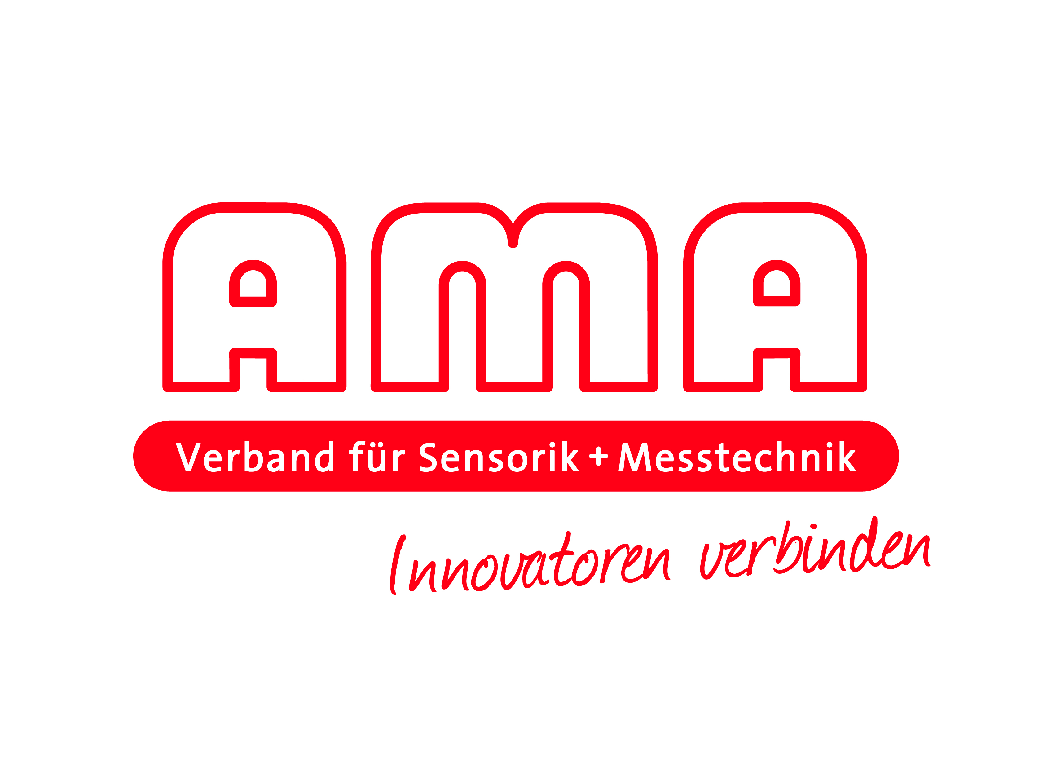 The image shows the logo of AMA on a white background