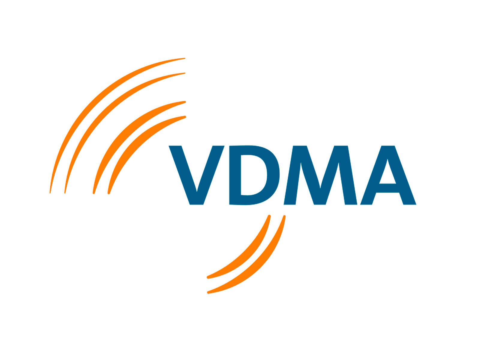 The image shows the VDMA logo on a white background